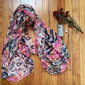 Animal Print Scarf